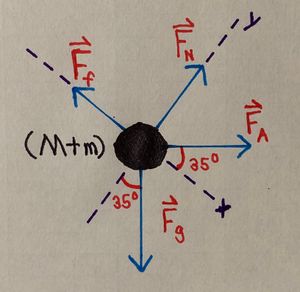 A Free Body Diagram